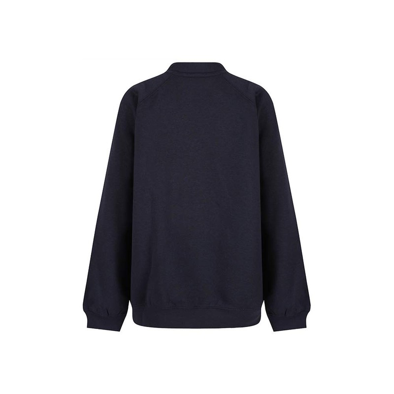 Trutex Unisex 260g Sweatshirt Cardigan, Blue (Navy), 3-4 Years UK