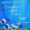 Adult Snorkel Set -Dry Snorkel Kit, Anti-Leak Diving Mask and