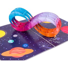 PopLife Love You to Infinity 3D Pop Up Card - Birthday, Just Because, Mother's Day, Father's Day, Graduation, Valentine’s Day - for Her, Him, for Husband, for Wife, for Son, for Daughter, for Mom, Dad