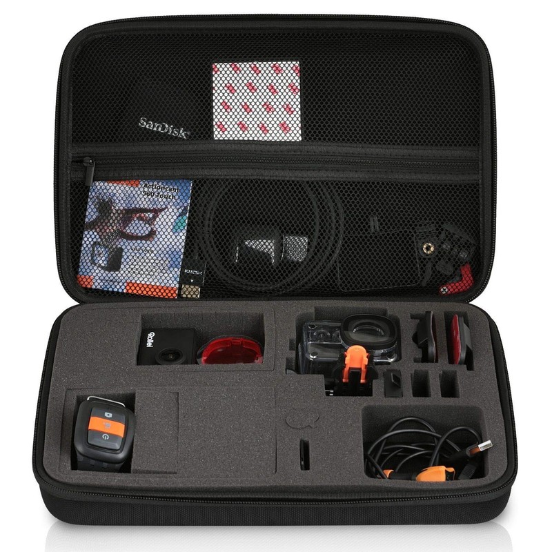 Wicked Chili GOP Case Compatible with Rollei Actioncam 560/550/540/530/510/425 Case