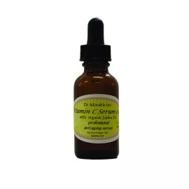 DR ADORABLE 1 Oz Vitamin C Serum with Jojoba Oil Natural Anti-Aging Moisturizer Anti-Wrinkle
