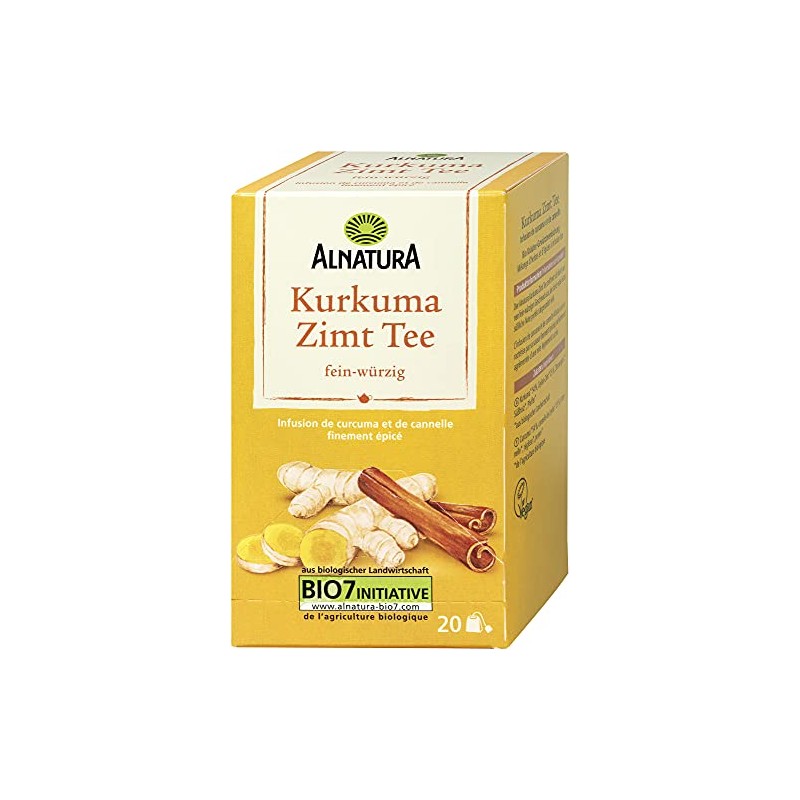 Alnatura Turmeric Cinnamon Tea - Pack of 20