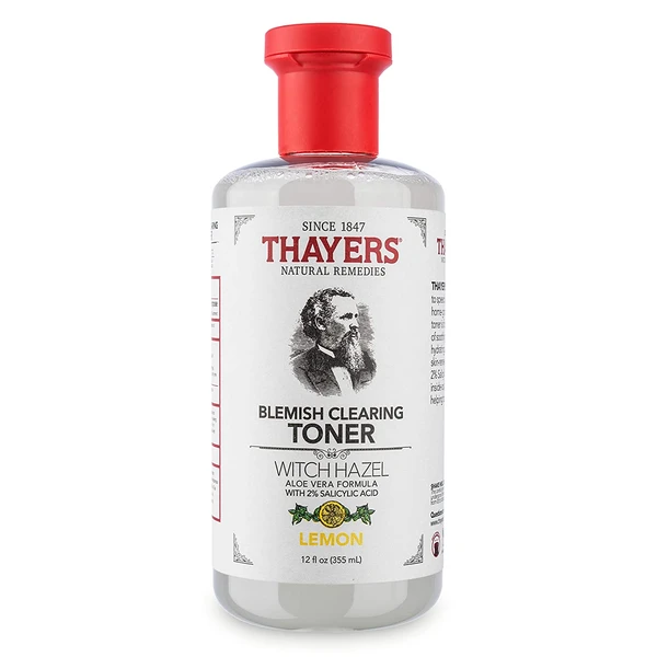 Thayers, Blemish Toner Witch Hazel, 12 Ounce