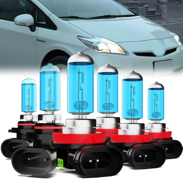 LECCIBUB Headlight Bulbs Compatible With Chevy Malibu 2006-2012, H11 High