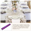 sourcing map Deep Purple Table Runner 11 x 180 Inch,