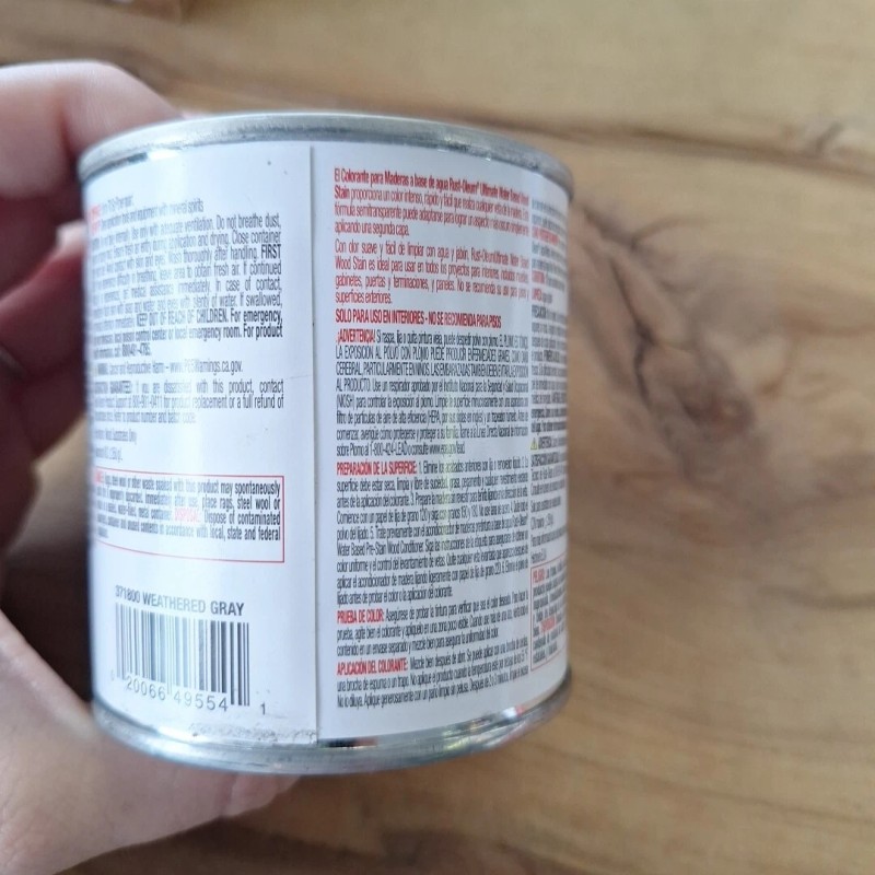 Rust-Oleum Case Of 4- Rust-Oleum Ultimate Wood Stain - Weathered