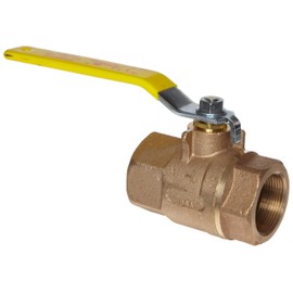 Apollo 70-140 Series Bronze Ball Valve with Stainless Steel 316 Ball and Stem, Two Piece, Inline, 250# Steam Trim, 1-1/4" NPT Female