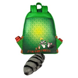 Loungefly Madagascar King Julian Cosplay mini backpack double strap