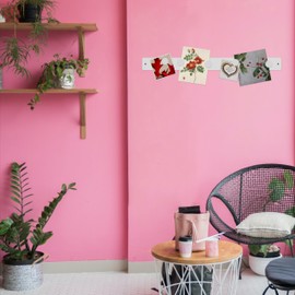 Three by Three Seattle 28 x 2.5 Inch Metal Strip Frameless Magnetic Bulletin Board (3 Pack) with 15 Large Magnets for Memos, Photos, Lists, and More in Office, Home, or School Décor (White)