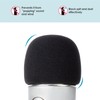 Foam Windscreen for Blue Yeti, Yeti Pro, MXL, Audio Technica