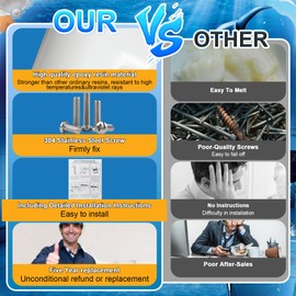 Replacement for confer 7200 Conversion Kit Fit for confer Plastics 7200 Roll Guard Above Ground Swimming Pool A-Frame Ladders Warm Gray 5-Year Free Replacement