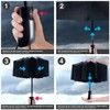 GOODS+GADGETS Umbrella – Pocket Umbrella Automatic Umbrella XXL 100 cm