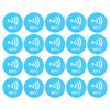 20 Pcs ID5200 NFC Stickers Adhesive Label Round 40mm Anti