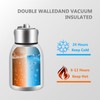 Boziee 280 ml Small Stainless Steel Thermos Flask, BPA-Free, Portable