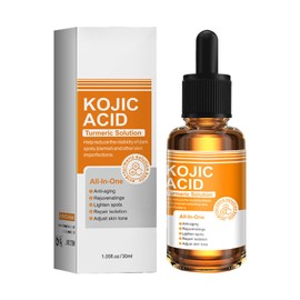 Mnozreo Kojico-Säure-Gesichtsserum,30ML,1PC,Kojisäure Gesichtsserum für Pigmentflecken Entferner Gesicht,genge Dunkle Flecken