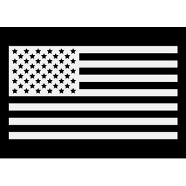 10 Pack American Flag DTF Heat Transfer, 3.25" x 1.75" Uniform USA Durable, Washable, and Perfect for Uniforms, Shirts, and Jerseys | Hot Peel | Made in America (White Left Sleeve)