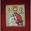 3.35x3.94" Saint Eugene Botkin Orthodox Embroidered Pocket Icon
