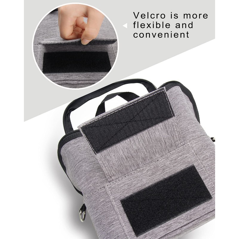 TANTO Makeup Brush Case Makeup Brush Holder Travel Makeup Bag