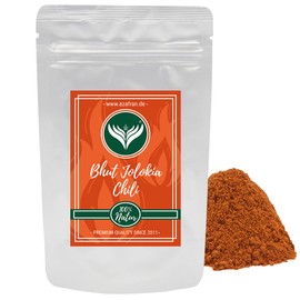 Azafran Bhut Jolokia Chili Powder | Caution Spicy | Ghost Chili Pods Ground | Naga Jolokia Grounded Natural 100 g