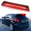 ZDEERAOTO Smoked Full LED 3rd Third Brake Light Replacement for