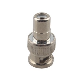 Futheda 6PCS BNC Male to RCA Female RF Coaxial Connector Coax RG6 Coupler Adapter BNC Jack to RCA Plug Straight Converter Coaxial Cable Connector for CCTV 6 10 20 Surveillance Video Security Camera