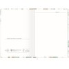 Trendstuff by Häfft Notebook A5 Lined [Gold Leaf] 124 Pages,