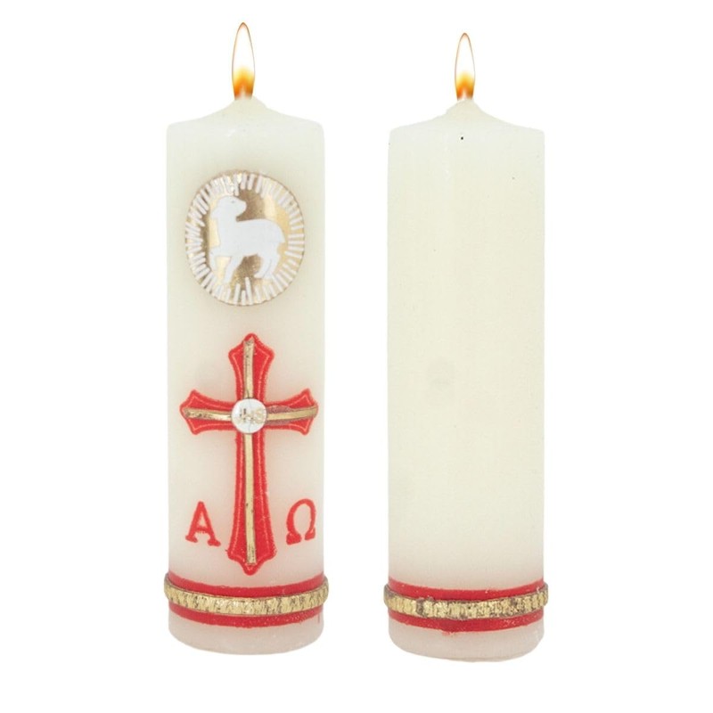 Luz María-Velas Cirio Pascual Decorado Paquete 10 Piezas