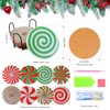 Jodsen 8Pcs Christmas diamond painting coasters,DIY Diamond Painting Coasters Kits