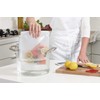 Stasher Wiederverwendbare Lebensmitteltauglichkeit Platin-Silikonbeutel, farblos, Half Gallon/Large
