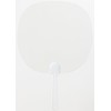 Artec 18333 Transparent Fan, White Pattern, Crafts, Crafts, Crafts, Miscellaneous