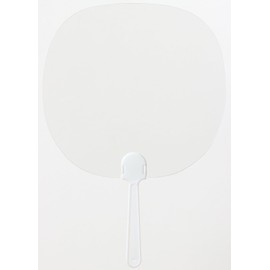 Artec 18333 Transparent Fan, White Pattern, Crafts, Crafts, Crafts, Miscellaneous Goods, Hobby, Events, Workshops, Materials, Seasons