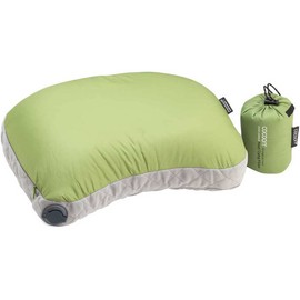 Cocoon Air-Core Hood Camp Pillow Ultralight, Inflatable Pillow, green
