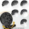 KAPHOME 2 Handle Shower Faucet Set With Handheld Shower Head,Dual