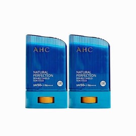 AHC Natural Perfection Double Shield Sun Stick (Blue) 22g (SPF50+) 2 x 3SET (AD) / AHC 내추럴 퍼펙션 더블 쉴드 선스틱 (파랑색) 22g (SPF50+) 2개 x3SET (AD)