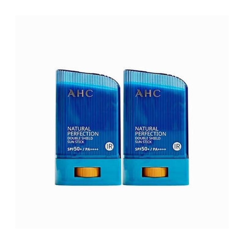 AHC Natural Perfection Double Shield Sun Stick (Blue) 22g (SPF50+)