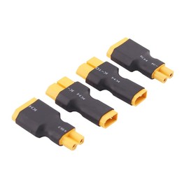 OliRC 4pcs XT30 XT-30 to XT60 XT-60 Male Female RC Connector Adapter(C83-4)