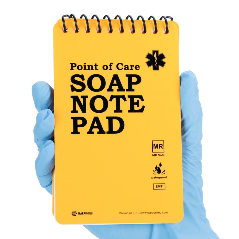 Warp United 5-Pack Full Waterproof EMT Point of Care SOAP