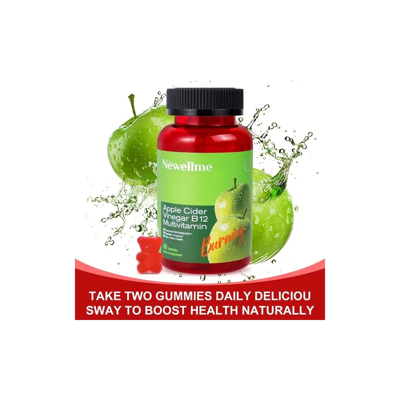 Newell Apple Cider Vinegar Gummies Formulatedenergy Levels