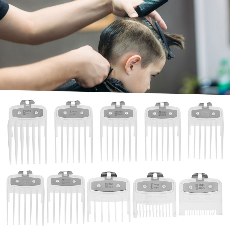 Professional Hair Clipper Attachment Comb Hair Trimmer Guards Haircut Accessories