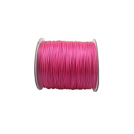 150 Yards 0.5 mm Waxed Jewelry Making Cord Waxed Beading String Craft DIY Thread LXX120601805 (Fuchsia)