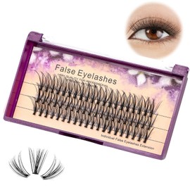 Dedila Beauty Natural Long 20 Root 0.07 C Curl 3D Profession Individual Eyelashes Extension Soft Black Fake False Eye Lashes Tools8-20mm to Choose (10mm)