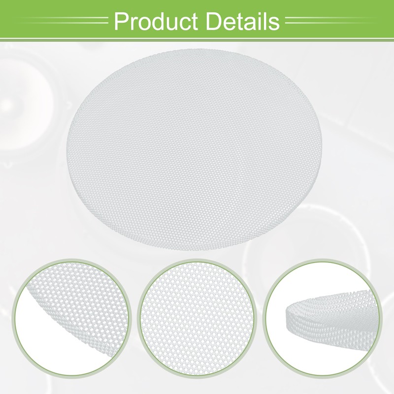 X AUTOHAUX Universal 5.5 Inch Speaker Grills Mesh for Audio