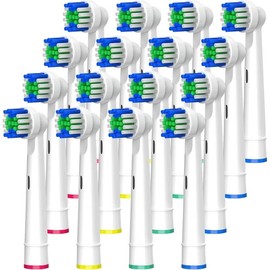 Replacement Heads 16 Pack/Compatible  B  Replacement Brush Heads/Compatible  B Replacement Brush Heads - Color: 16blue, Size: 1 Count (Pack of 16)