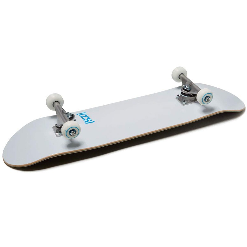 [CCS] Logo Skateboard Complete White 7.50"