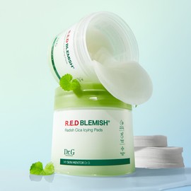 Dr.G (현대Hmall)닥터지 레드 블레미쉬 순무 시카 아이싱패드 60매 1+1 (Hyundai Hmall) Dr.G Red Blemish Soothing Cica Icing Pad 60 Sheets 1+1