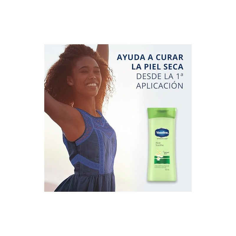 Vaseline Intensive Care Aloe Soothe Restores And Soothes Dry Skin