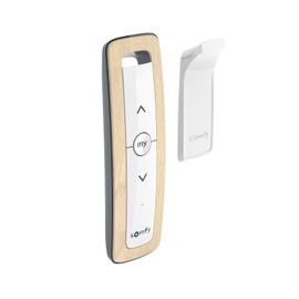 Somfy Situo 1 io Natural 1870641 Remote Control for Motorised Roller Shutters and Awnings for Controlling 1 Motor or 1 Group of Radio Motors io