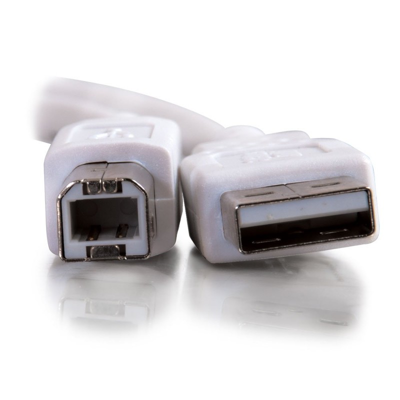 C2G USB Cable, USB 2.0 Cable, USB A to B