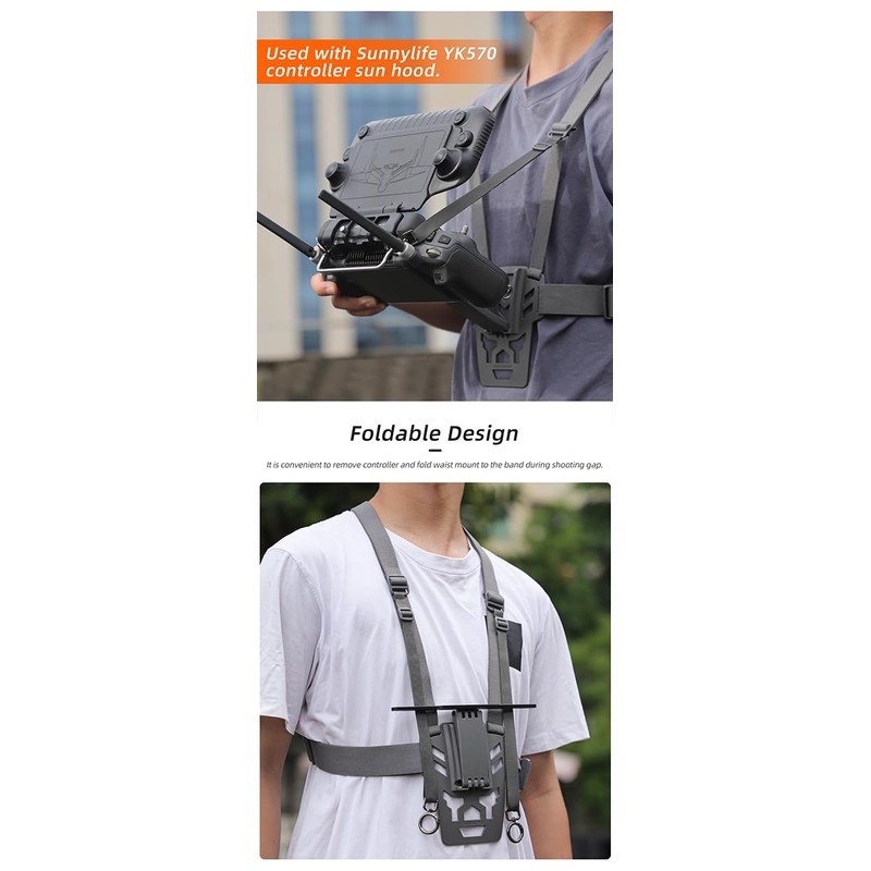 Waist Support Mount for RC PLUS, CNC Processed Aluminum Alloy,