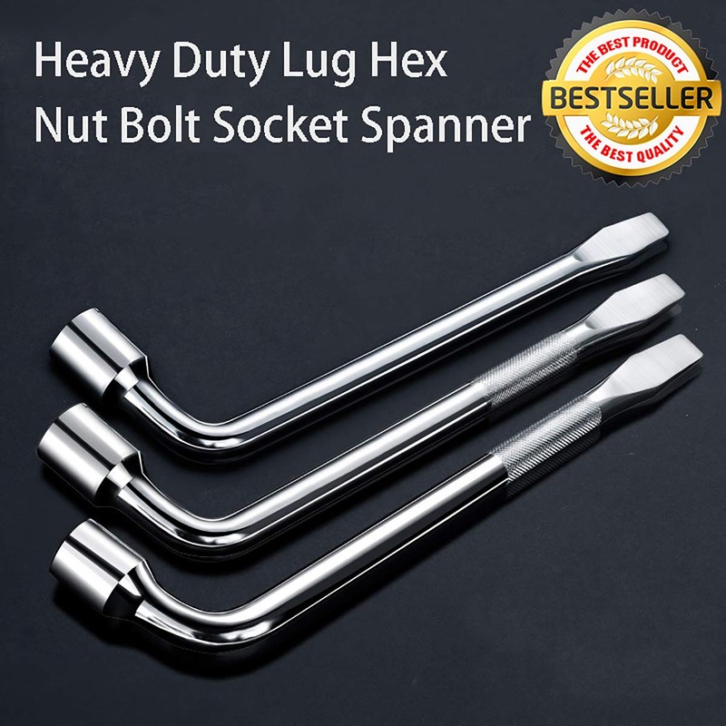 tooloflife Wheel Nut Wrench Car Wheel Lug Nut Spanner Heavy